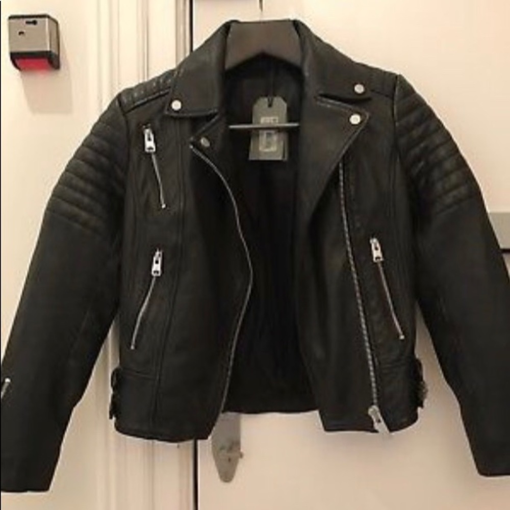 Authentic All Saints Leather Jacket NWT ✨
